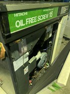 máy nén khí hitachi khong dau 20 hp 15 kw